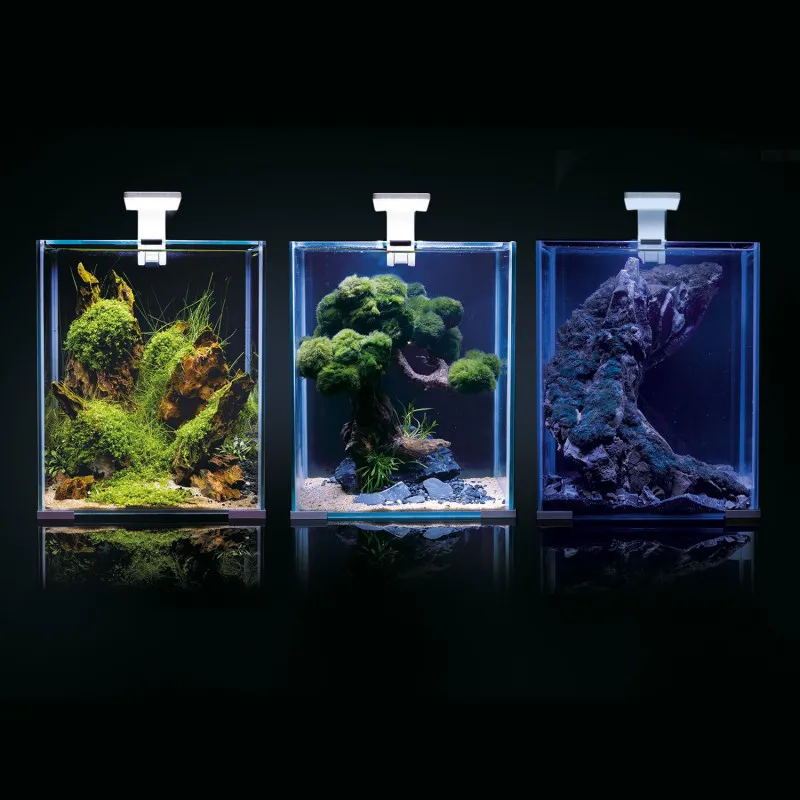 Shrimpset Day and Night 20 L 25x25x30 cm Hvid
